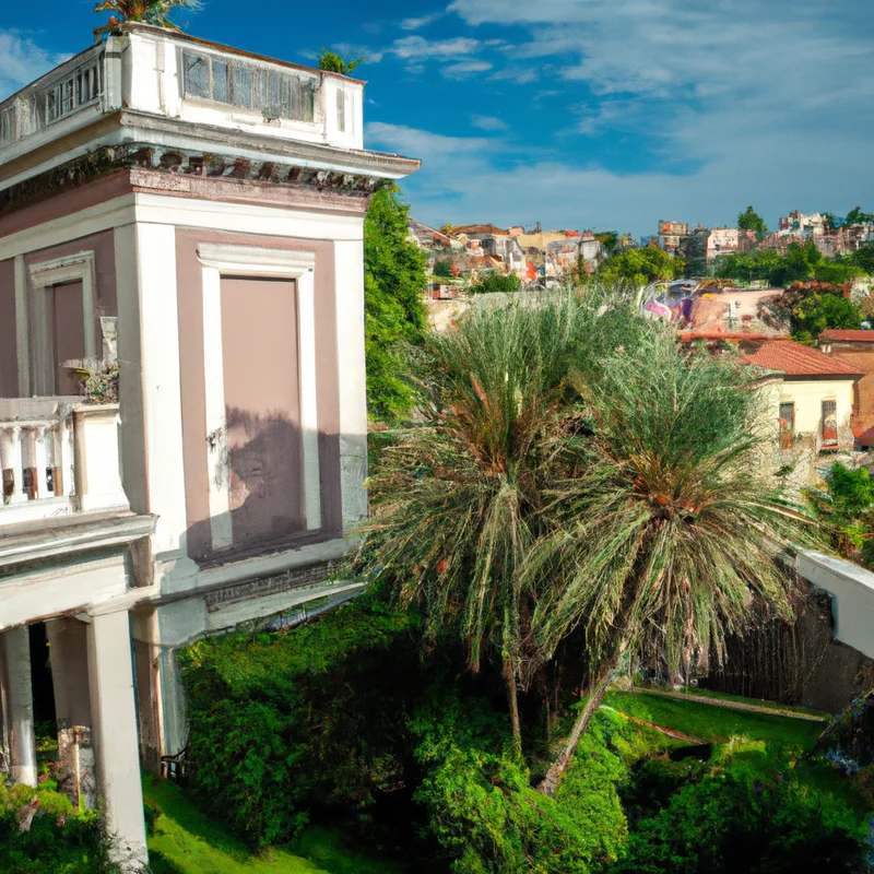 Descubra a história e a beleza das casas históricas de Sorrento: Villa Manning