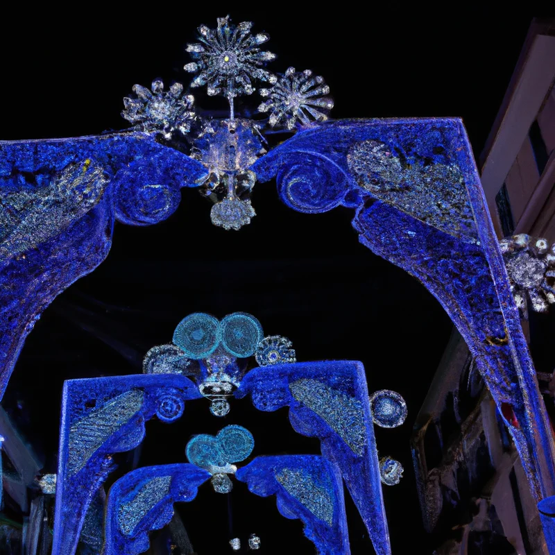 Ontdek de magische kerstverlichting tussen Napels en omgeving: een symfonie van licht die je niet mag missen!