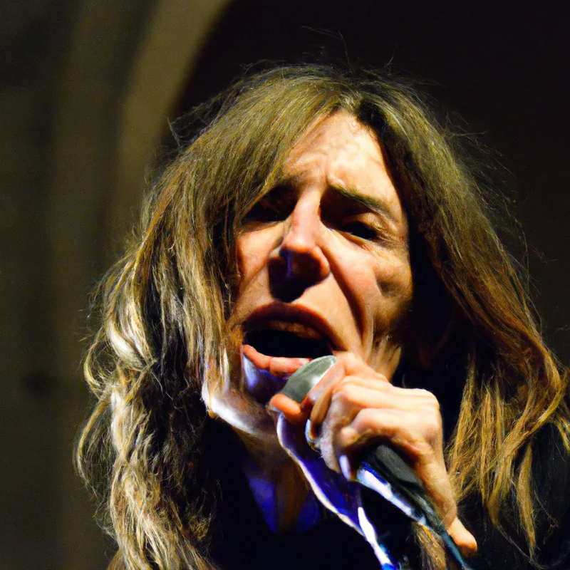 A unique experience in Naples: Patti Smith in concert in the church of Santa Maria Donnaregina Vecchia